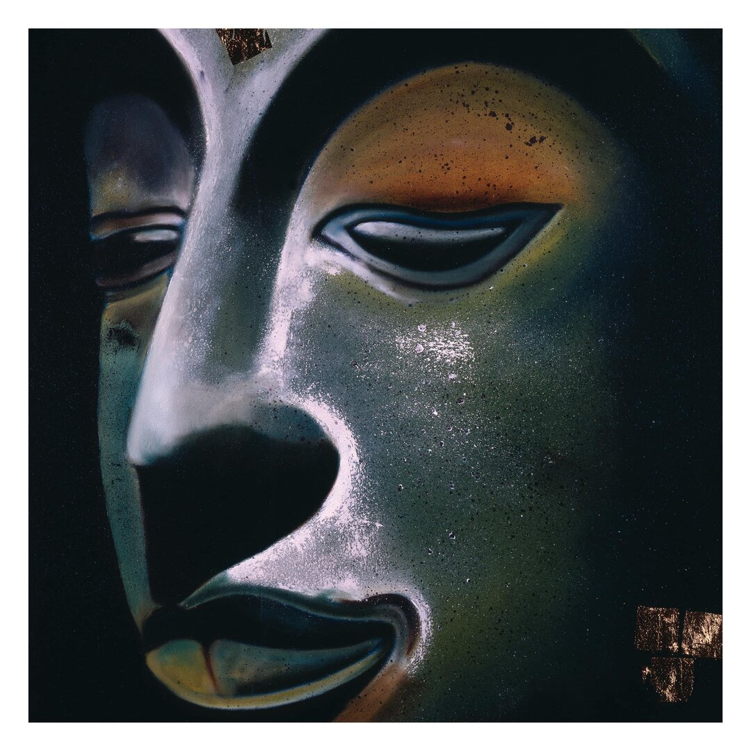 Strukturierte Fototapete Assam Buddha 2,4 m x 240 cm