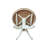 Solid Wood Pedestal Dining Table-2111119596-2111119587