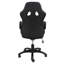 Act Gaming Adjustable Reclining Ergonomic Faux Leather Swiveling PC & Racing Game Chair in Black