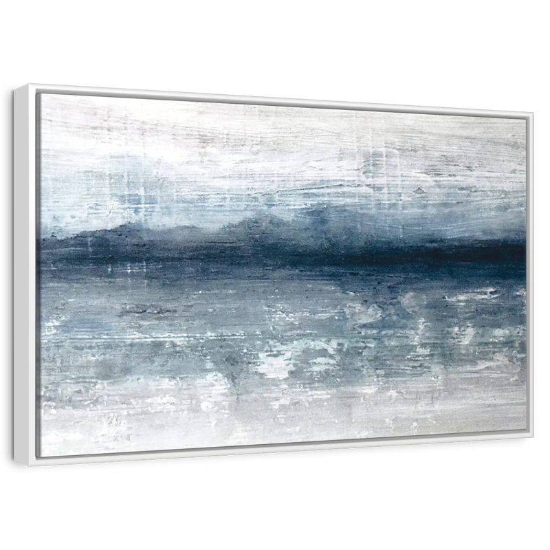 Horizon Clote, Cadre flottant blanc, 31 po x 21 po