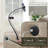 108" Chenille Sectional Sofa with USB Chargers & Storage Ottoman, 330lb/Seat Capacity-762171854