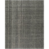 Toronto Hand Loomed Wool Area Rug in Black