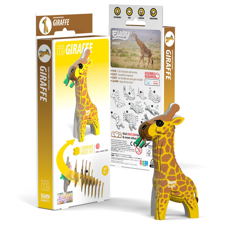 Casse-tête 3D EUGY Giraffe