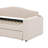 Twin Size Upholstered Daybed With Trundle,Storage Armrests And Latest Integrated Bluetooth Audio System-473091235