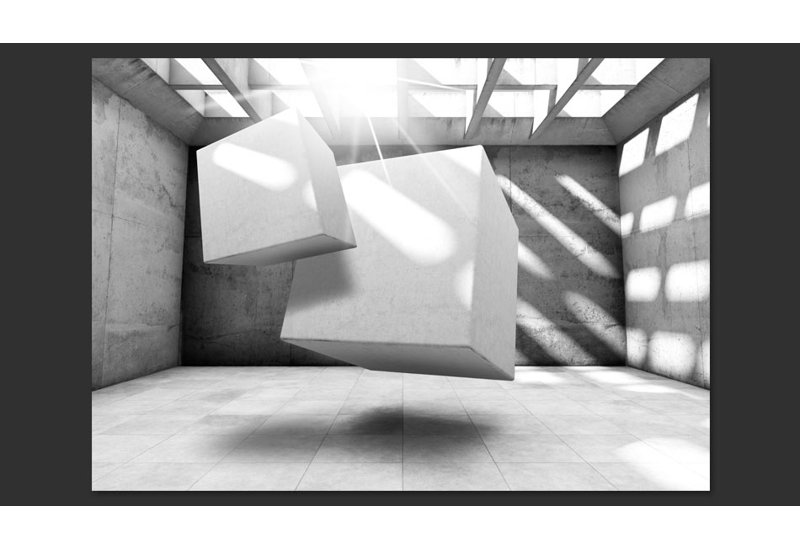 Dancing Squares 2.45m x 350cm Wallpaper, 400 cm x 280 cm