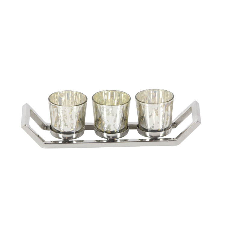 2'' H Stainless Steel Tabletop Votive Holder