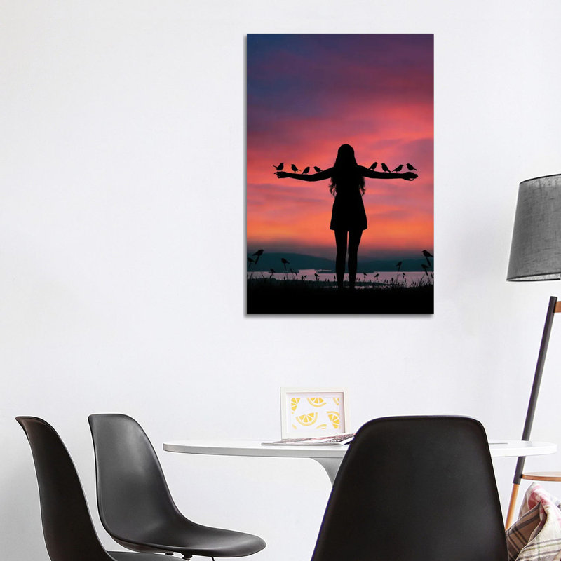 Nest Of Birds by Abdullah Evindar - Wrapped Canvas Print, 101.6 cm H x 66.04 cm W