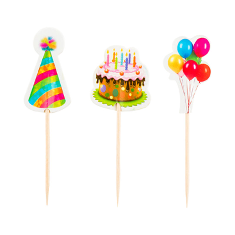 24 Piece Cake Topper