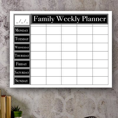 Plastic Dry Erase Board