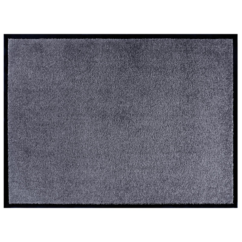 Boothe Doormat, 0.7cm H x 60cm W x 80cm D, Grey