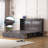 Queen Solid Wood Murphy Bed with USB & Large Storage Drawer(Mattress Not Included)-1656822778