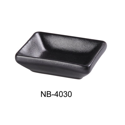 Yanco NB-4030 Noble Black Sauce Dish