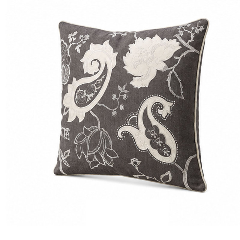 Almon Paisley Reversible Pillow Cover