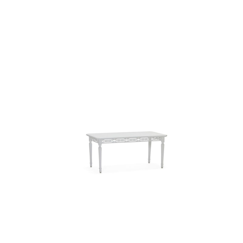 Tuoro Outdoor Coffee Table, Weathered White