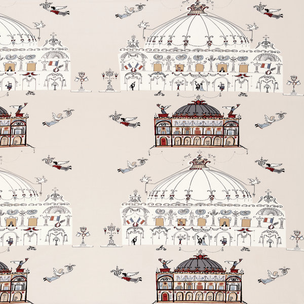 Schumacher Opera Fabric | Wayfair