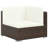 Patio Furniture Set 7 Piece Outdoor Sofa with Coffee Table Poly Rattan-957228721-957228720