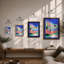 Suspended Motion Modern - Print-1004560717-1004560719