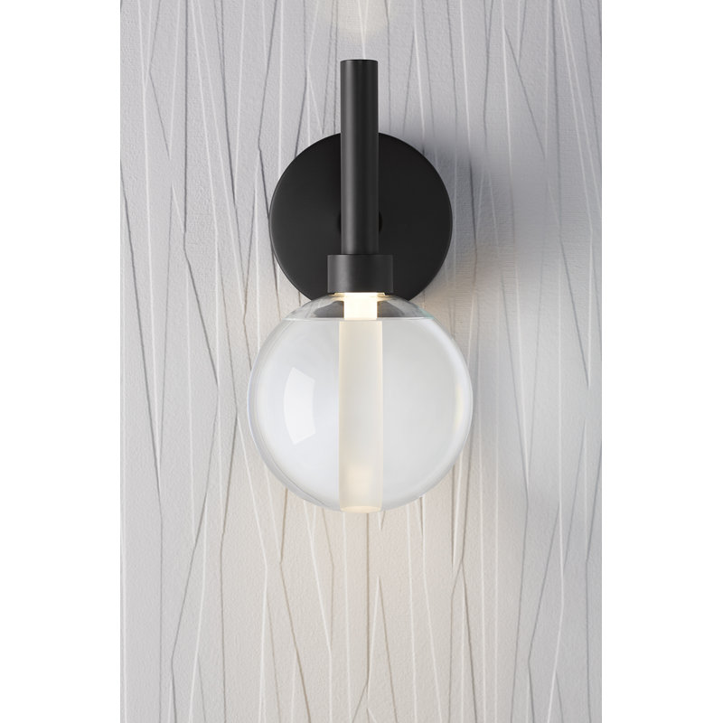Components LED Lacemaker Sconce, Matte Black