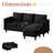 73.6" Upholstered Sofa-703474642