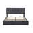 Queen Size Upholstered Platform Bed with Storage Ottoman-438730145