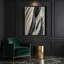 Art mural sur toile gris anthracite DiagonalStripes-208105981