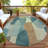 Machine Washable Indoor/Outdoor Chantille ACN2376 Abstract Rug-846854741