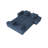 Modular Sectional Sofa with 2 Ottomans (Blue)