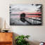 Coucher de soleil sur le mois d'octrier - Photographie sur toile tendue-1565540188