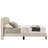 Jolande Contemporary Queen Upholstered Bed with Curved Headboard-899166162-927115463