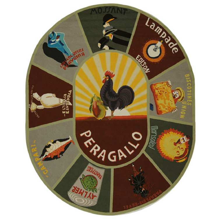 Dinwiddie Hand Hooked Wool Pile Rug