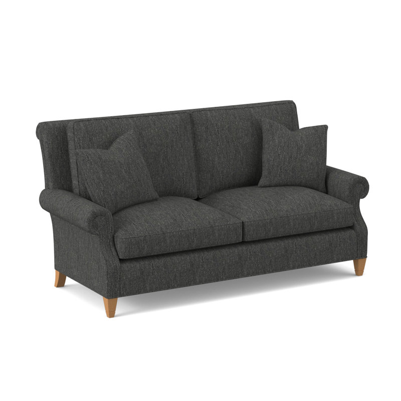 Library Sofa, Amber, Elise Harbor 100% Polyester