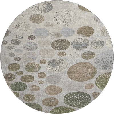 Premium Machine Washable Lonon AMF1952 Geometric Rug