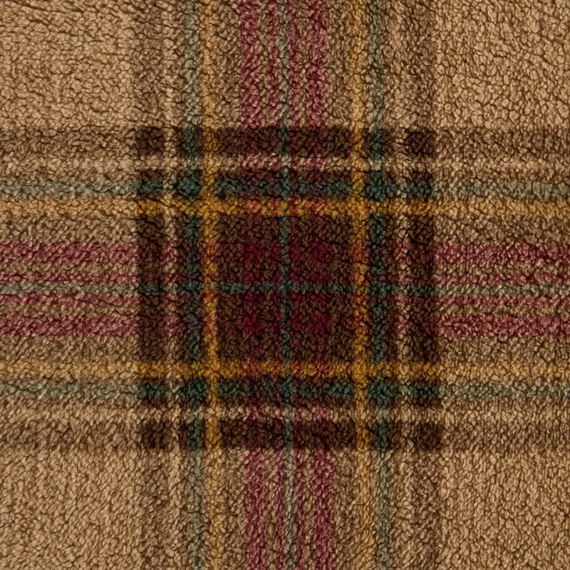 Jeté réversible imprimé Eddie Bauer, Holiday Plaid Beige