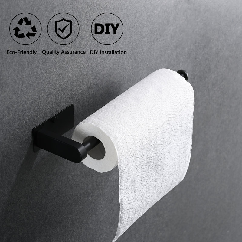 2-piece Under Cabinet Wall-mount Paper Towel Holder