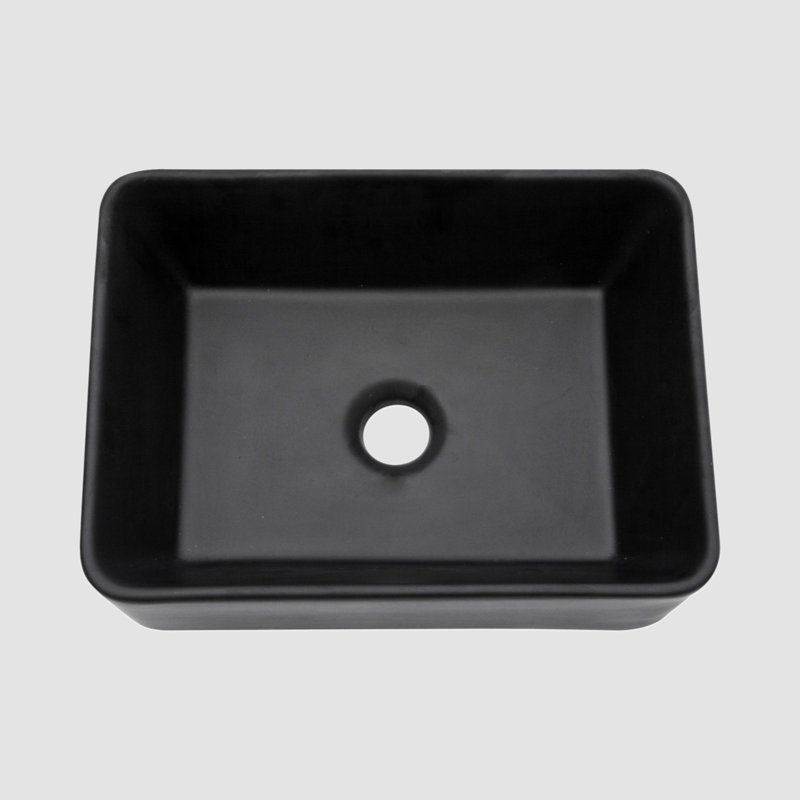 Go Peak Track 12'' Ceramic Rectangular Bathroom Sink
