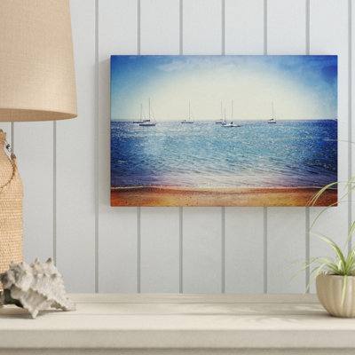 Scene Along the Water II by Golie Miamee - Photograph