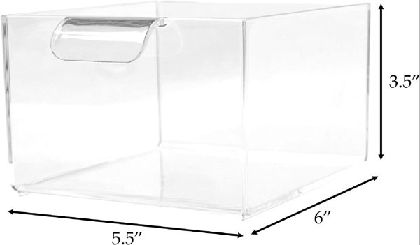 Acrylic Stackable Organizer Drawers- Set of 2 – All About Tidy