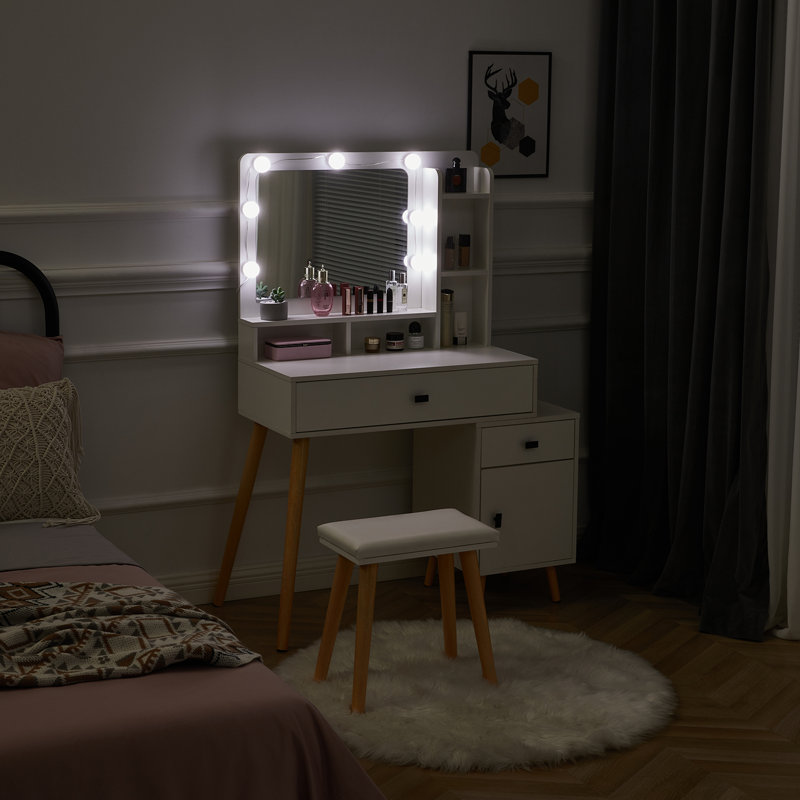 Dressing Table with Mirror