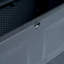 WFX Utility 119cm W 320L Water Resistant Plastic Lockable Deck Box in Anthracite