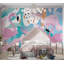 Premium Wallpaper Wall Mural - Flamingo Paradise-855589472