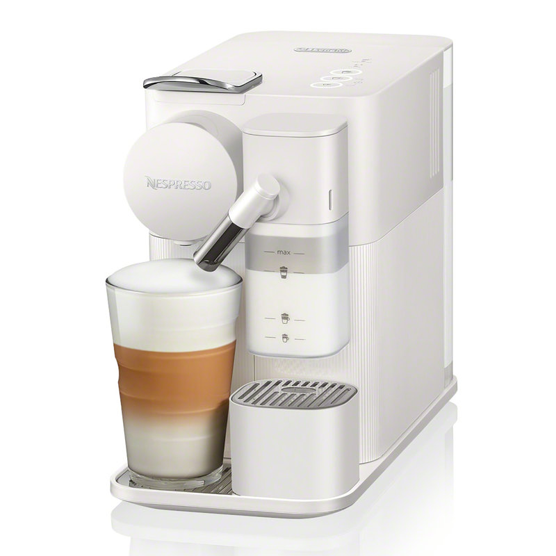 Nespresso Lattissima One Original Coffee and Espresso Machine with Milk Frother by De'Longhi, White