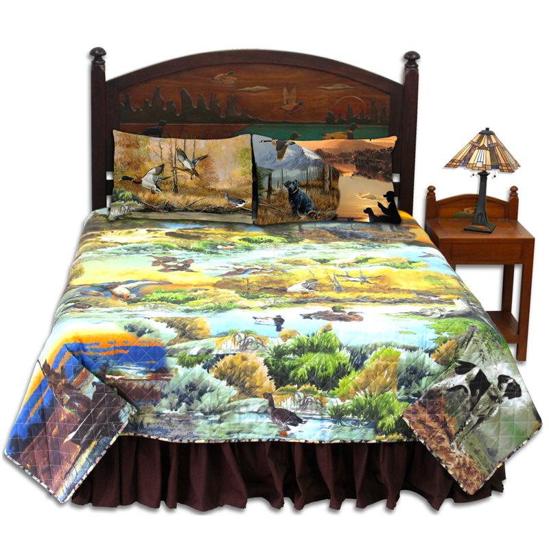 Farmhouse / Country Polyester Quilt