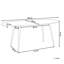 Doug Oval Metal Base Dining Table