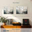 «Love Love», ensemble de 3 impressions sur toile par Yi-93060067