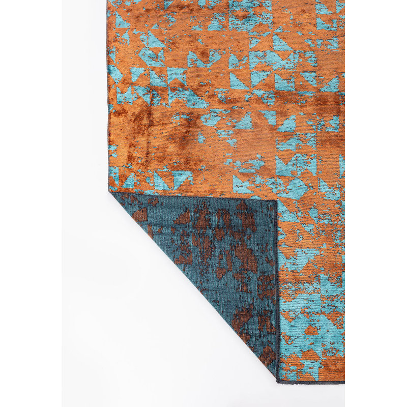 Rapture Abstract Area Rug, Rectangle 9' x 12'