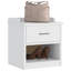 Hallway Bench SANDNES 45X40x50 Cm Solid Wood Pine-925020771