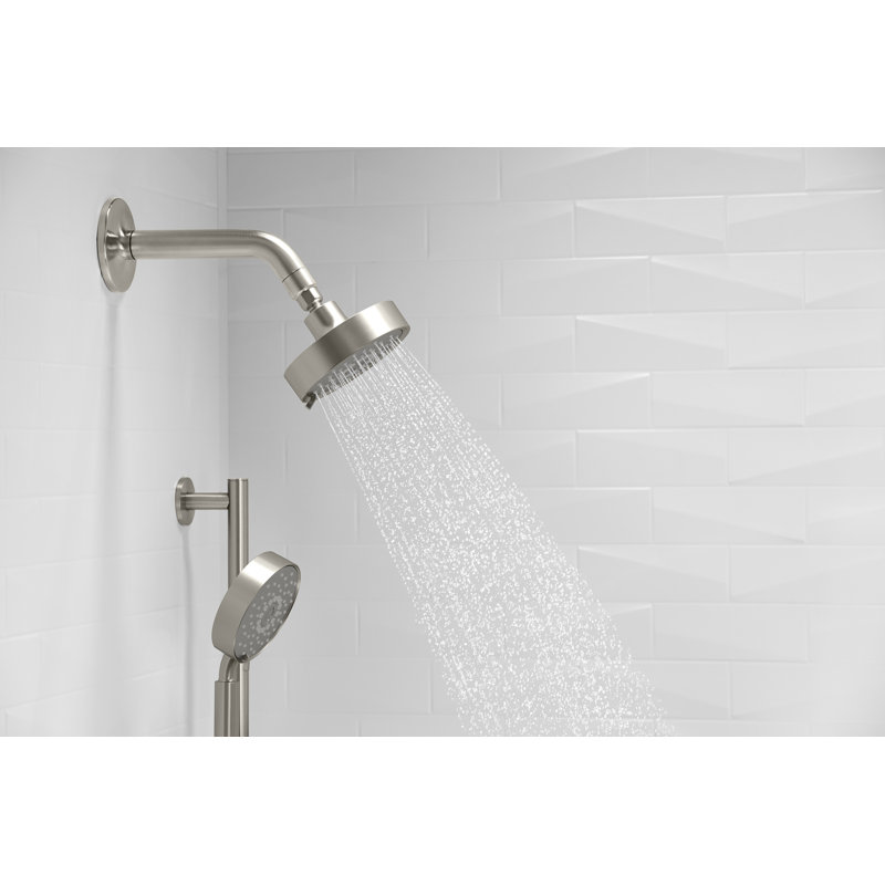 Ensemble de douche Kohler Purist Performance, ensemble de pomme de douche multifonctionnelle et douche à main 1,75 GPM, trois réglages de jet