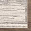 Tapis abstrait en polypropylène tissé à la machine en beige-243050820