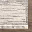 Tapis abstrait en polypropylène tissé à la machine en beige-243050821