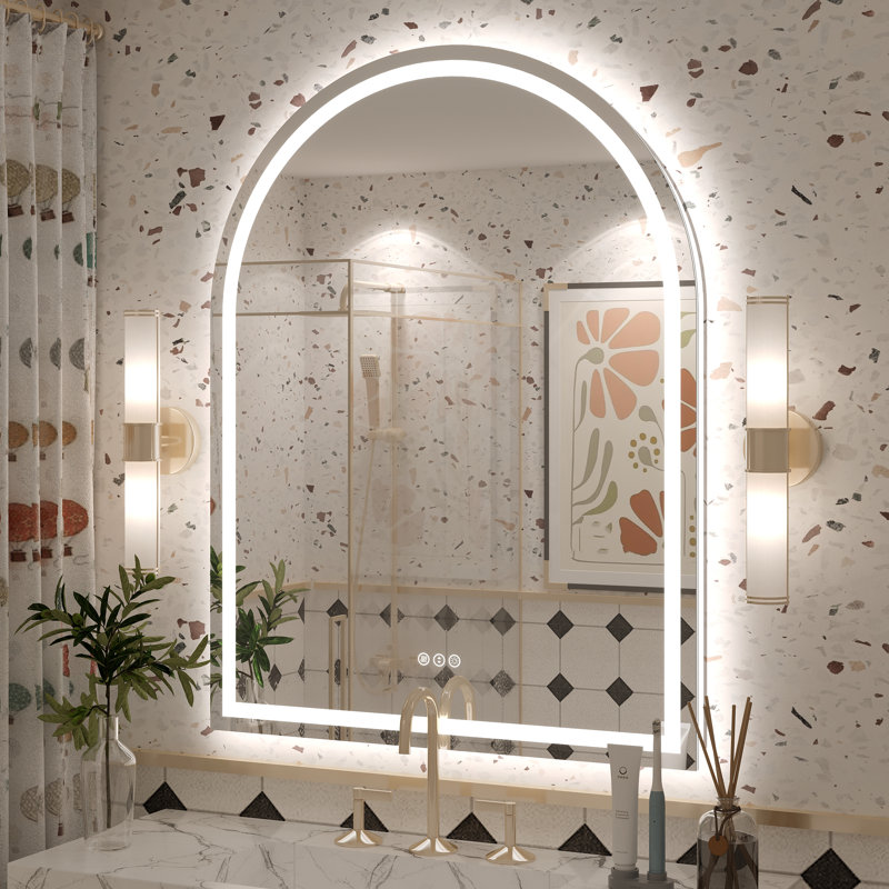 Miroir de salle de bain Molly, 42 po x 32 po